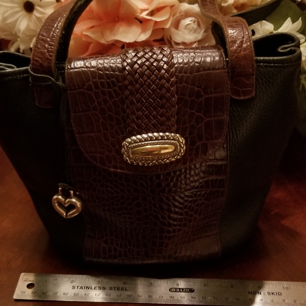 Brighton double strap handbag